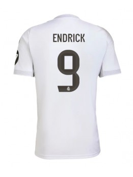 Real Madrid Endrick #9 Replika Hemmakläder 2025-26 Kortärmad